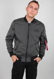 Alpha Industries MA-1 TTC Jacke Greyblack-S