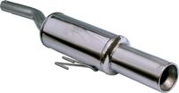 100% InoXcar 100% RVS Sportuitlaat passend voor Fiat Punto (176) 90 1.2 102mm
