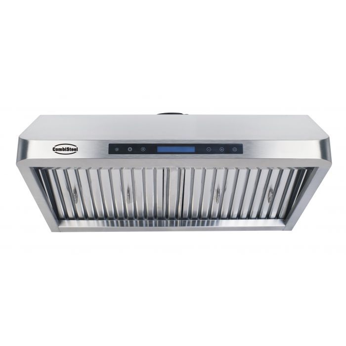 Combisteel Afzuigkap - 90cm Breed - 1530m3/uur - RVS - Horeca