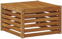 vidaXL Massief Acacia Hout Naturel Tuin Tafel 59 x 59 x 37 cm