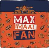 spreuktegel Deco Tile Maximaal Fan Spreuktegel