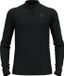 Odlo Baselayer Top Lange Mouwen Halve Rits Merino 2 ZWART - Maat XXL