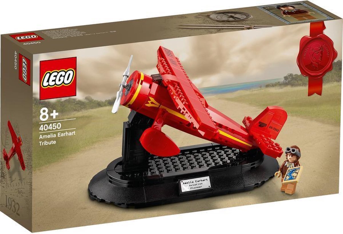 lego Eerbetoon aan Amelia Earhart 40450 Limited Edition