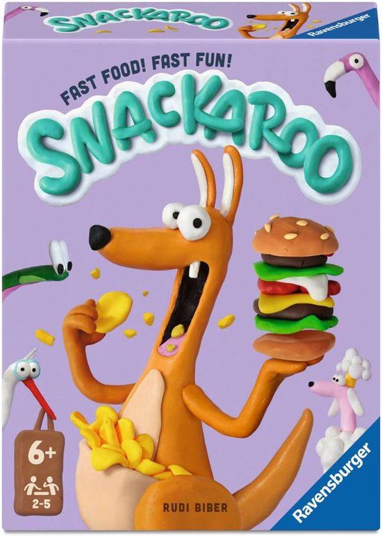 Ravensburger Kaartspel Snackaroo - Snelheid en Geheugen
