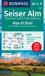 067 KOMPASS Karten Seiser Alm / Alpe di Siusi + Aktiv Guide 1:25.000