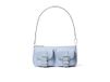 Michael Kors Small Convertible Pouchette Blue Haze