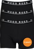 BOSS Hugo Boss - Boxershorts Brief 3-Pack Zwart - Heren - Maat L