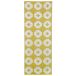 Brita Sweden Tapis Flower sun (jaune) 70x150 cm