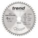 Trend Wood CSB/CC25048T Accu-ATBR-verstekzaagblad, 250 mm diameter, 30 mm boring, 48 tanden