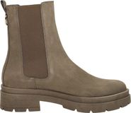 Red Rag Enkellaarsjes Plat - taupe - Maat 42 - Vrouwen - Leer - Hakhoogte 3-4 cm - Herfst/Winter 2024
