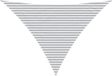 vidaXL Parasol triangulaire 5 x 5 x 6 m gris clair et blanc Polyester Oxford