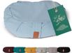 #DoYourYoga - Yoga kussen - »Ganesh« - halve maan meditatiekussen met bio-organische Spelt vulling - 45x30x14 cm - lavendel