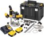 DeWalt DCW 620 P2T bovenfrees 18 V 12 mm borstelloos + 2x accu 5.0 Ah + lader + TSTAK