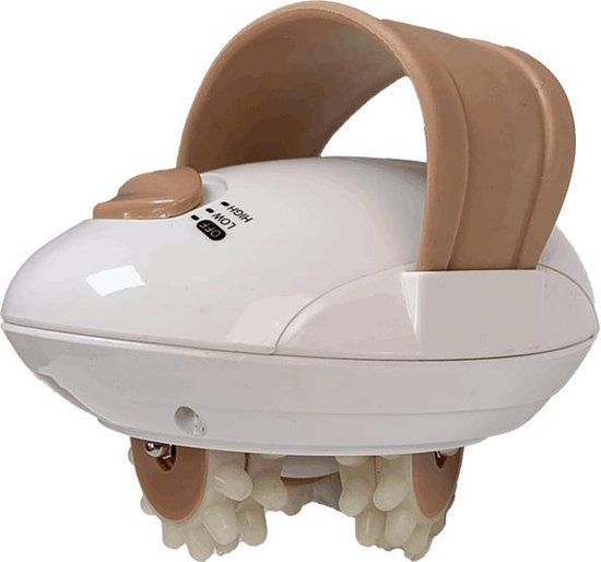 Velform CelluSlen - Massage apparaat - Shiatsu & Vibratie massage - Wit/Bruin