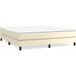Maison Exclusive - Cadre de lit boxspring, couleur crème, 160x200 cm, similicuir