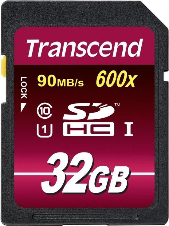Transcend 32GB SDHC CL 10 UHS-1