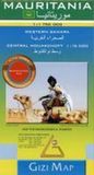 MAURITANIA GPSR Kontakt Mauritania Geographical Map 1 : 1 750 000