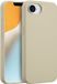 Accezz Liquid Silicone Backcover met MagSafe voor de Apple iPhone 17e / 16e - Stone