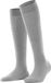 FALKE Softmerino lange kniekousen dames grijs - maat 41-42