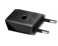 Silver Electronics 9312 stekker, 10 A, 250 V, zwart