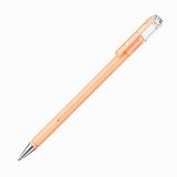 Pentel Milky K108-PF Gel roller, pasteloranje, stralend op licht en gekleurd papier, lijndikte 0,4 mm