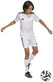 Adidas Campeon 25 T-shirt Korte Mouwen Wit Polyester Gestreept Unisex Voetbal Sportmode