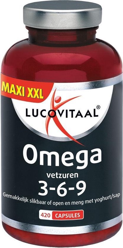 Lucovitaal Omega 3-6-9 X-tra Forte 480 capsules