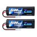 Zeee 7,2 V 3600 mAh RC NiMH-accu voor RC auto RC vrachtwagen HPI Losi Kyosho Hobby (2 verpakkingen)