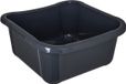 KADAX Rechthoekige wasbak, donkergrijs, 12 liter