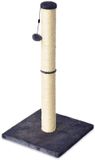 Markenlos Krabpaal voor katten - medium formaat (40 x 40 x 80 cm) - grijs