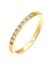 Elli DIAMONDS Ring - Women's Classic Diamond Ring (0.04 ct) in 925 Sterling Silver