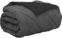vidaXL Zomerdekbed 220 x 260 cm zomer 200 gsm zwart en antraciet