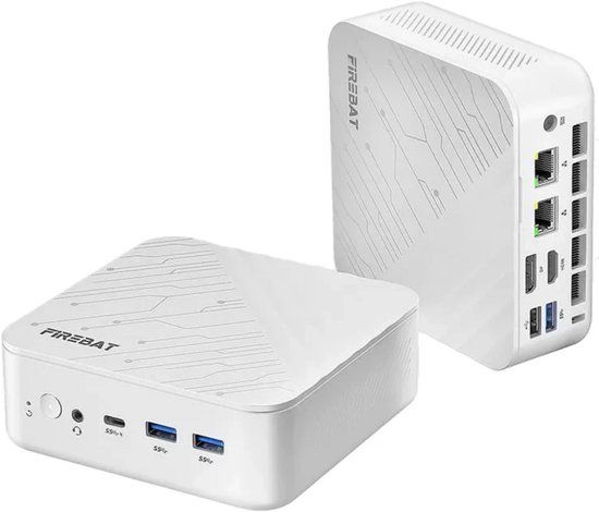 Firebat AM02 Mini PC – AMD Ryzen 5 7430U – 16GB DDR4 – 512GB NVMe SSD
