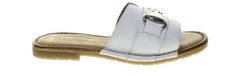 Ara Witte Lederen Slippers Maat 37