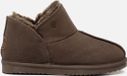 Warmbat Willow Women Suede Dames Sloffen - Olijfgroen - Maat 36