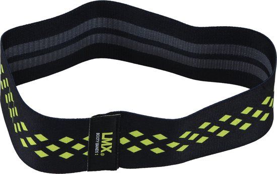LMX. Booty Band L1 - Black - Resistance Band for Legs, Arms & Glutes