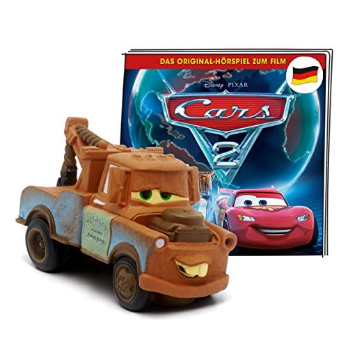 tonies Gehoorfiguur voor Toniebox, Disney – Cars 2, hoorspel met de film, voor kinderen vanaf 4 jaar, speeltijd ca. 60 minuten