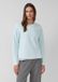 s.Oliver Sweatshirt Dames Azuurblauw Katoen Regular Fit