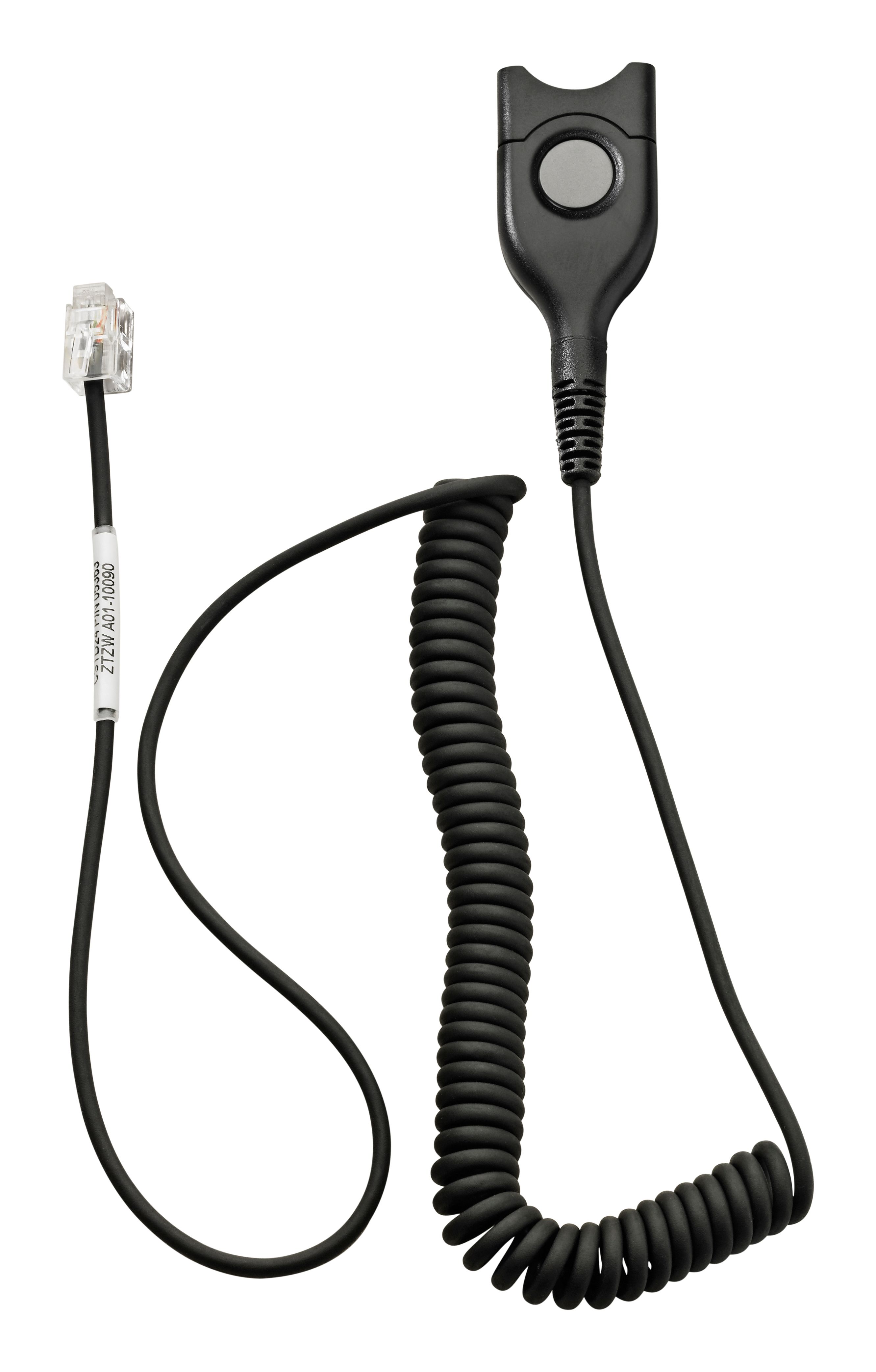 EPOS CSTD 08 Cable | Sennheiser Compatible | Black | ED to RJ-9