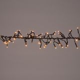 Anna's collection Kerstverlichting Classic clusterverlichting flash 384 LED / 2.4 meter en 32 LED knipperend met timer