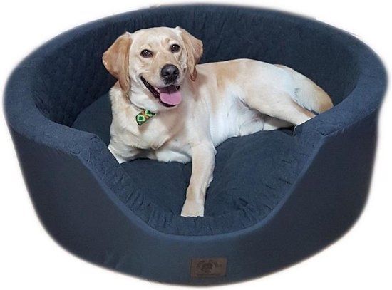 Viking Choice Luxe hondenmand XXL - 90 x 30 cm - wasbare hoes - donkerblauw