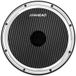 Ahead 14" Zwart/Chrome S-Hoop Marching Pad met Snare Geluid (Zwarte Koolstofvezel)