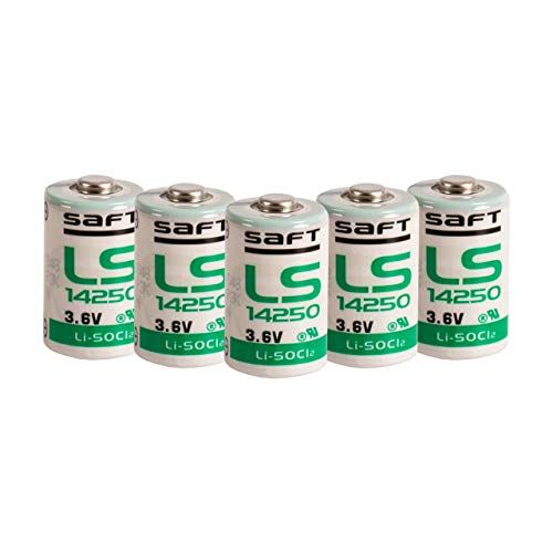 Saft Batterijen LS14250 - 3,6 V - 1/2 AA - 5 stuks