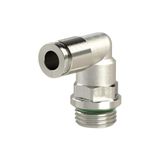 RIEGLER L-steekschroefverbinding »metallica«, draaibaar, G 1/2 a., voor buitenslang Ø 16 mm, werkdruk max. 16 bar, messing vernikkeld