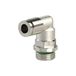 RIEGLER L-steekschroefverbinding »metallica«, draaibaar, G 1/2 a., voor buitenslang Ø 16 mm, werkdruk max. 16 bar, messing vernikkeld