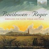 Brilliant Classics Andrea Oliva, Carlo Parazzoli, Luca Sanzò - Beethoven, Reger: Serenades For Flute, Violin And Viola (CD)