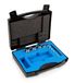 KERN & SOHN Jeu de poids 304-044, classe OIML E1, valeur nominale 1 g - 200 g, bouton, acier inoxydable poli, dans une mallette en plastique