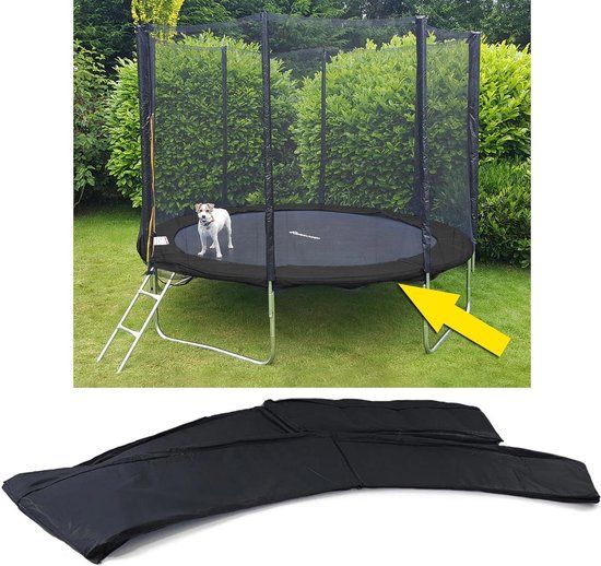 Trampoline Rand Afdekking - 305 cm - Zwart