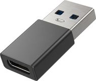 Blue Star, Adapter USB-C Vrouwelijk naar USB 3.0 Mannelijk Hoge Snelheid 5Gbps, Zwart