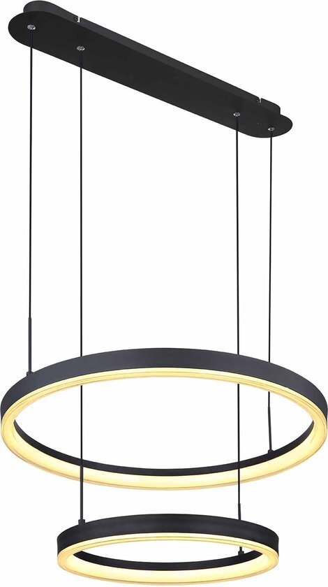 Globo hanglamp Augusto - zwart - metaal - 67189H